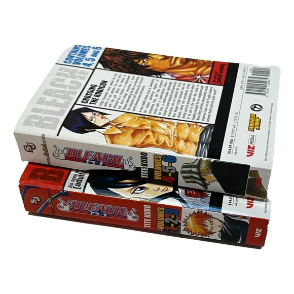 Bleach Tite Kubo Lot 2 Omnibus 1-3 and 4-6 Manga  English PB - Picture 10 of 10